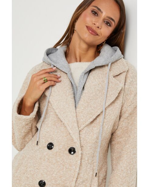 Abrigo Bertille taupe