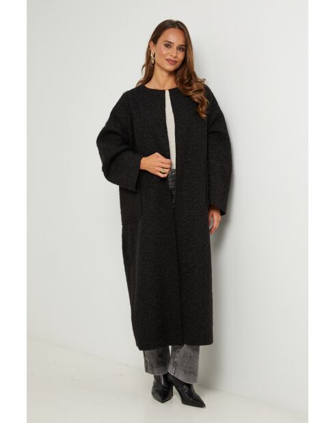 Manteau Agnès noir