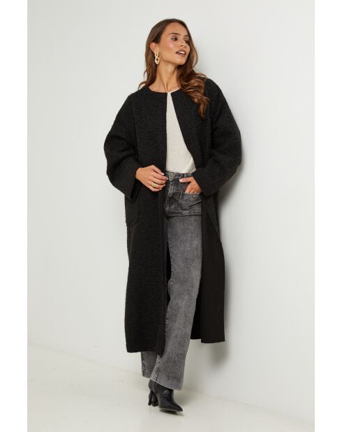 Manteau Agnès noir