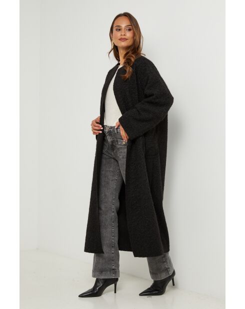 Manteau Agnès noir