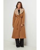 Cappotto Antoinette in cammello