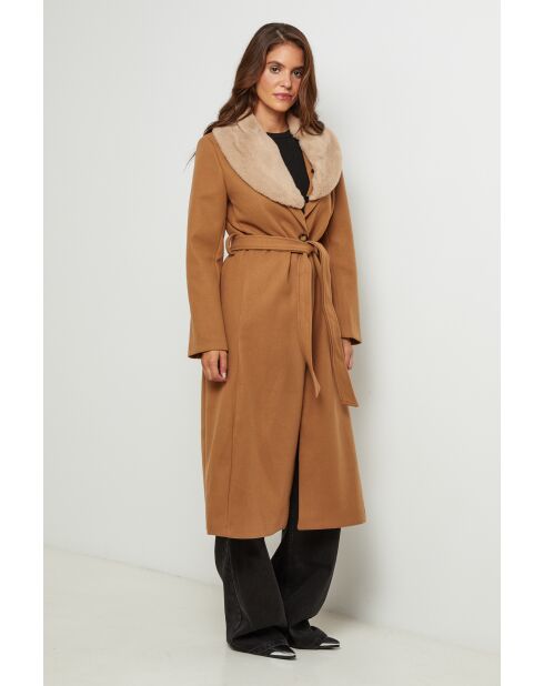 Cappotto Antoinette in cammello