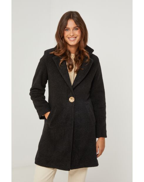 Manteau Bouchra noir