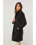 Manteau Bouchra noir