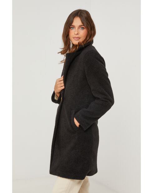 Manteau Bouchra noir