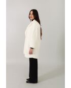 Fausse fourrure Hermine écrue