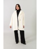 Fausse fourrure Hermine écrue