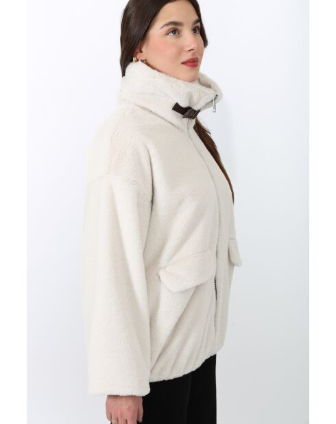 Fausse fourrure Hélène beige