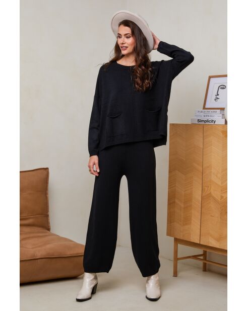 Ensemble Pull & Pantalon Soléna Noir