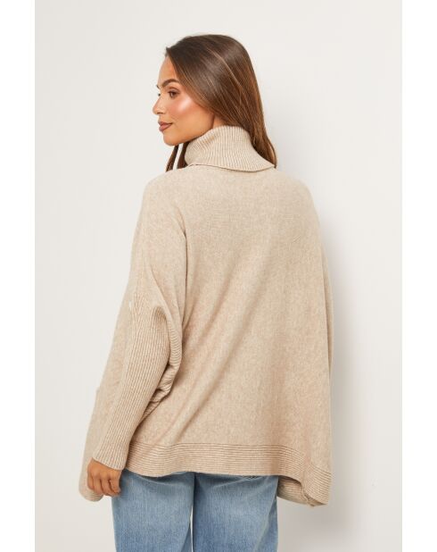 Selyne Taupe-Pullover
