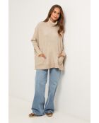 Selyne Taupe-Pullover