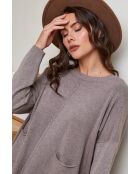 Ensemble Pull & Pantalon Soléna Taupe