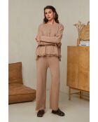 Ensemble Pull & Pantalon Cyanna Camel