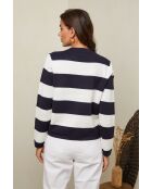 Milena Navyweiße Jacke