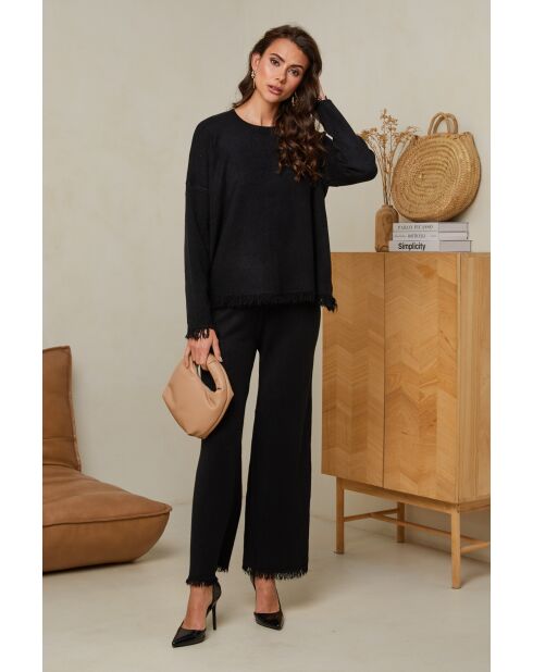 Ensemble Pull & Pantalon Cyanna Noir