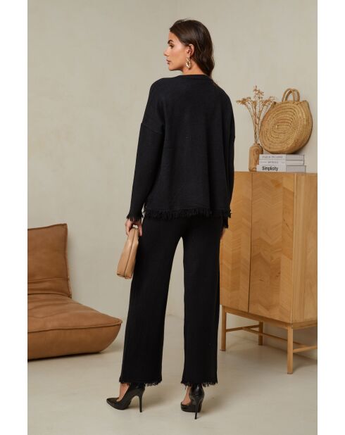 Ensemble Pull & Pantalon Cyanna Noir