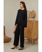 Ensemble Pull & Pantalon Cyanna Noir