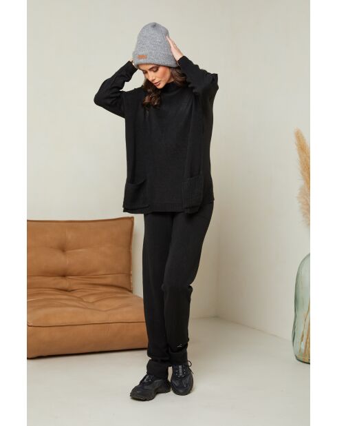 Ensemble Pull & Pantalon Éliana Noir