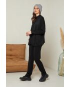 Ensemble Pull & Pantalon Éliana Noir