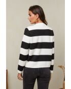 Milena Schwarz-Weiße Jacke