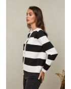 Milena Schwarz-Weiße Jacke