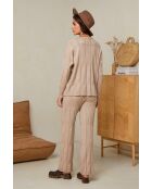 Ensemble Pull & Pantalon Elvyna Camel