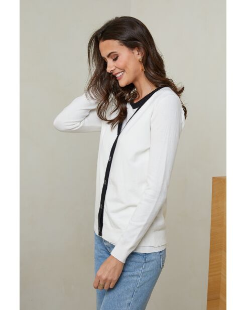 Ensemble Pull & Pantalon Élona Blanc