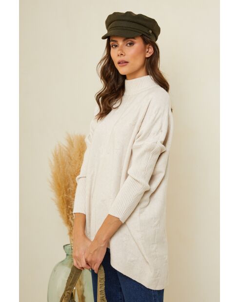 Beiger Pullover Daphne