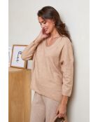 Esmée Camel pullover