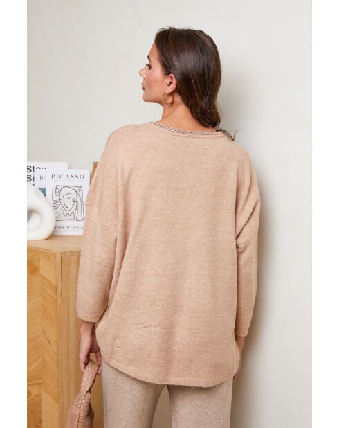 Esmée Camel pullover