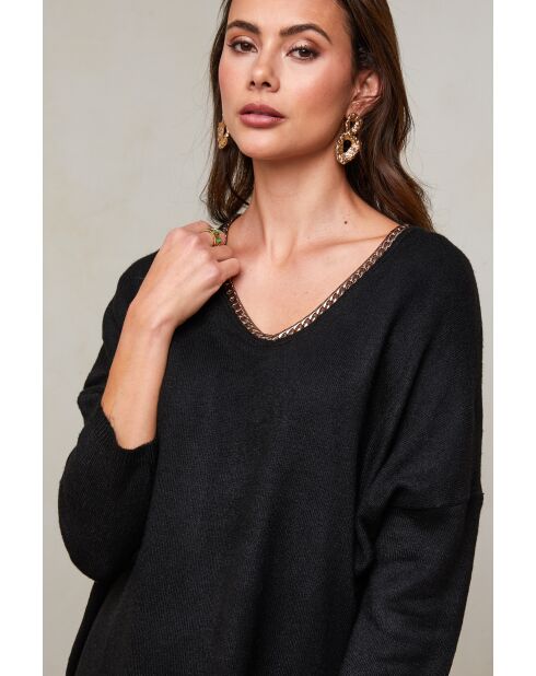 Maglione nero Esmée