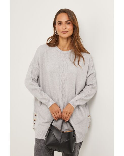Lyris Grauer Pullover