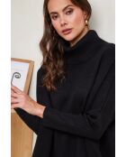 Schwarzer Pullover Veya