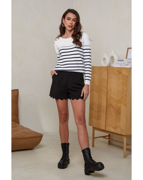 Maglione bianco Aveline