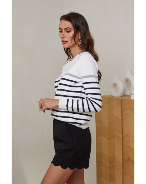 Maglione bianco Aveline