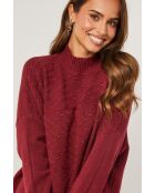Pull Naelis Bordeaux