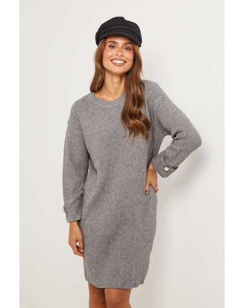 Abito in felpa Coralyne grigio