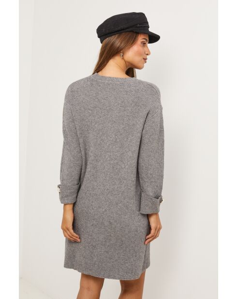 Abito in felpa Coralyne grigio