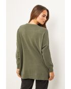 Lyris Khakifarbener Pullover