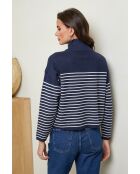 Pull Ivana Marine Blanc