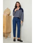 Pull Ivana Marine Blanc