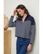 Pull Ivana Marine Blanc