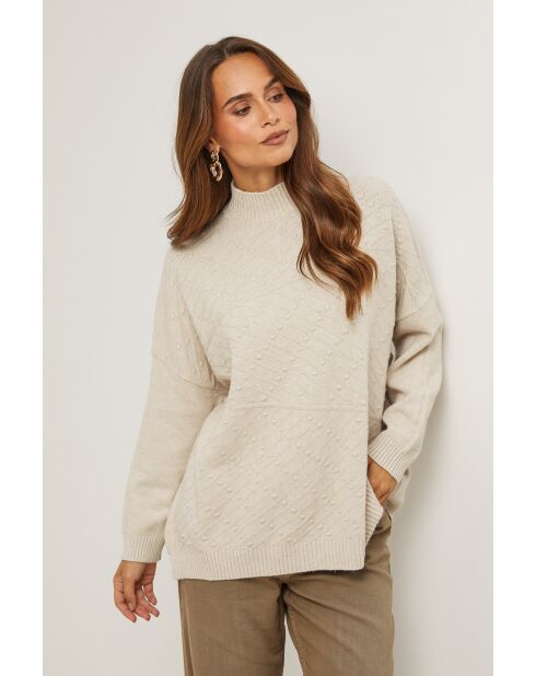 Naelis Taupe pullover