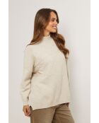 Naelis Taupe pullover