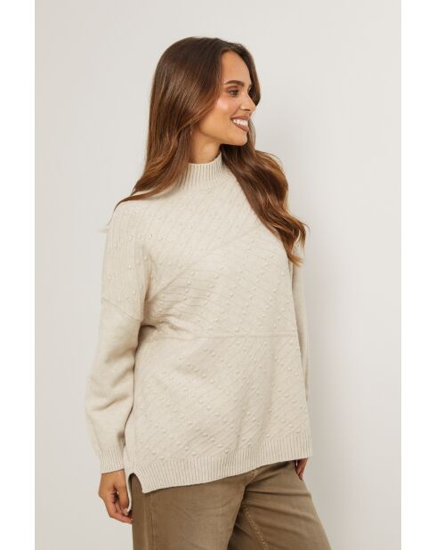 Naelis Taupe pullover