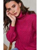 Léana Fushia Pullover