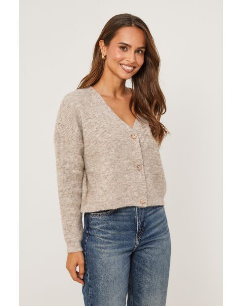 Gilet Méridiane Taupe