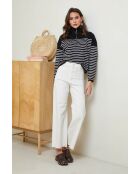 Pull Ivana Noir Blanc