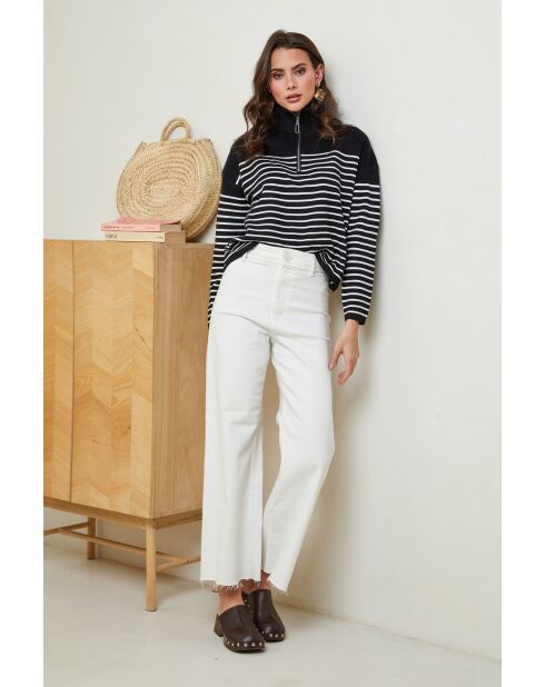Pull Ivana Noir Blanc