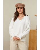 Maglione bianco Raylia